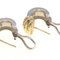 Boucles d'Oreilles en Argent Sterling Rainuré de Tiffany & Co., Set de 2 3
