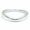 Platinum Curved Band Ring from Tiffany & Co. 3