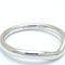 Platinum Curved Band Ring from Tiffany & Co. 7