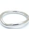 Platinum Curved Band Ring from Tiffany & Co. 6