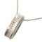 Cushion Pendant Necklace in Silver from Tiffany & Co. 1