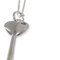 Heart Key 1P Diamond Necklace in Silver from Tiffany & Co. 5