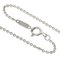 Return Toe Double Heart Halskette in Silber von Tiffany & Co. 3