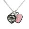 Enamel Return to Double Heart Tag Pendant from Tiffany & Co. 1