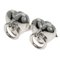 Herz Knock Ohrringe in Silber von Tiffany & Co., 2 . Set 1