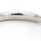 Curved Band Pt950 Ring from Tiffany & Co. 7