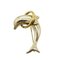 Delfin Brosche aus Silber und Gold von Tiffany & Co. 1