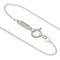 Heart Key Emaille Halskette aus Silber von Tiffany & Co. 3