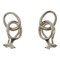 Boucles d'Oreilles Double Boucle en Argent de Tiffany & Co., Set de 2 1