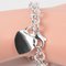 Bracciale con targhetta a forma di cuore in argento di Tiffany & Co., Immagine 3