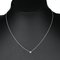 Visor Yard Necklace in Silver with Diamond from Tiffany & Co. 2