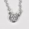 Visor Yard Necklace in Silver with Diamond from Tiffany & Co. 4