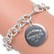 Return to Round Tag Armband in Silber von Tiffany & Co. 1