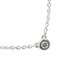Visor Yard Necklace in Silver & Diamond from Tiffany & Co. 1