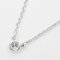 Visor Yard Necklace in Silver & Diamond from Tiffany & Co. 3