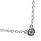 Visor Yard Necklace in Silver with Diamond from Tiffany & Co. 1