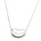 Silver Bean Necklace from Tiffany & Co. 2
