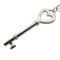 925 Heart Key Oval Link Chain Pendant from Tiffany & Co., Image 1