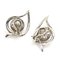 Tiffany & Co. Earrings Silver 925/Pearl X Pearl White Women's, Set of 2 3