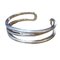 Open Diagonal Bangle Bracelet in Silver from Tiffany & Co. 3