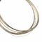 TIFFANY&Co. Stainless steel cord necklace 39cm silver 925 SV Necklace 4