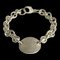 TIFFANY&Co. Return Toe Silver 925 Bracelet Bangle Women's 38535 1