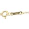 TIFFANY Open Teardrop Necklace Women's K18YG 3.9g 18K Yellow Gold 750 Elsa Peretti Drop A6046818 5