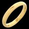 TIFFANY 750YG Band Women's Ring 750 Yellow Gold Size 9.5 1