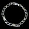 TIFFANY&Co. Figaro link bracelet Sv925 750 combination silver gold men's women's accessories ITOL2Z89FZ0Z RM509D 1
