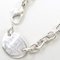 Collar de plata con etiqueta ovalada con punta de retorno TIFFANY Peso total Aprox. 51.1g 39cm Envoltura de joyas gratis, Imagen 7