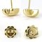 Tiffany Earrings Signature One Ear Only 1P 750 K18 Approx. 3.2G Yellow Gold Women's ＆Co. Jewelry Accessories Pierced Earrings, Set of 2 3