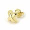 Tiffany Earrings Signature One Ear Only 1P 750 K18 Approx. 3.2G Yellow Gold Women's ＆Co. Jewelry Accessories Pierced Earrings, Set of 2 4