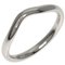 Curved Band Ring in Platinum from Tiffany & Co. 2