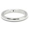 TIFFANY Stacking Band Ring Elsa Peretti Platinum Fashion Diamond Band Ring Carat/0.02 Silver 4