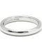 TIFFANY Stacking Band Ring Elsa Peretti Platinum Fashion Diamond Band Ring Carat/0.02 Silver, Image 7