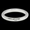 TIFFANY Stacking Band Ring Elsa Peretti Platinum Fashion Diamond Band Ring Carat/0.02 Silver, Image 1