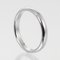 TIFFANY Forever Wedding Ring Size 13.5 Classic Band 3mm Model 4.82g Pt950 Platinum 3