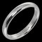TIFFANY Forever Wedding Ring Size 13.5 Classic Band 3mm Model 4.82g Pt950 Platinum 1