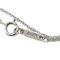 TIFFANY chain necklace K18WG 46cm 60011306 4