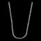 TIFFANY chain necklace K18WG 46cm 60011306 1