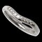 TIFFANY&Co. Pt950 Platinum Curved Band Diamond Ring 60016941 3.5g Women's 1