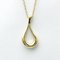 Open Teardrop Necklace in Yellow Gold from Tiffany & Co. 1