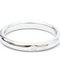 TIFFANY Stacking Band Ring Elsa Peretti Platinum Fashion Diamond Band Ring Carat/0.02 Silver, Image 5
