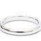 TIFFANY Stacking Band Ring Elsa Peretti Platinum Fashion Diamond Band Ring Carat/0.02 Silver, Image 6