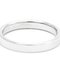 TIFFANY Flat Band Ring 23776316 Platinum Fashion Diamond Band Ring Carat/0.07 8