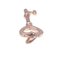 TIFFANY Heart Key Pink Gold [18K] No Stone Men,Women Fashion Pendant Necklace [Pink Gold] 4