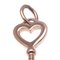 TIFFANY Heart Key Pink Gold [18K] No Stone Men,Women Fashion Pendant Necklace [Pink Gold] 7
