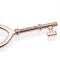 TIFFANY Heart Key Oro rosa [18K] Sin piedra Collar con colgante de moda para hombres y mujeres [Oro rosa], Imagen 9