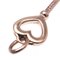 TIFFANY Heart Key Oro rosa [18K] Sin piedra Collar con colgante de moda para hombres y mujeres [Oro rosa], Imagen 8