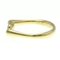 TIFFANY Bean Yellow Gold [18K] Fashion No Stone Band Ring Gold 2